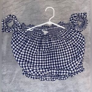 Women's Off The Shoulder Crop Top